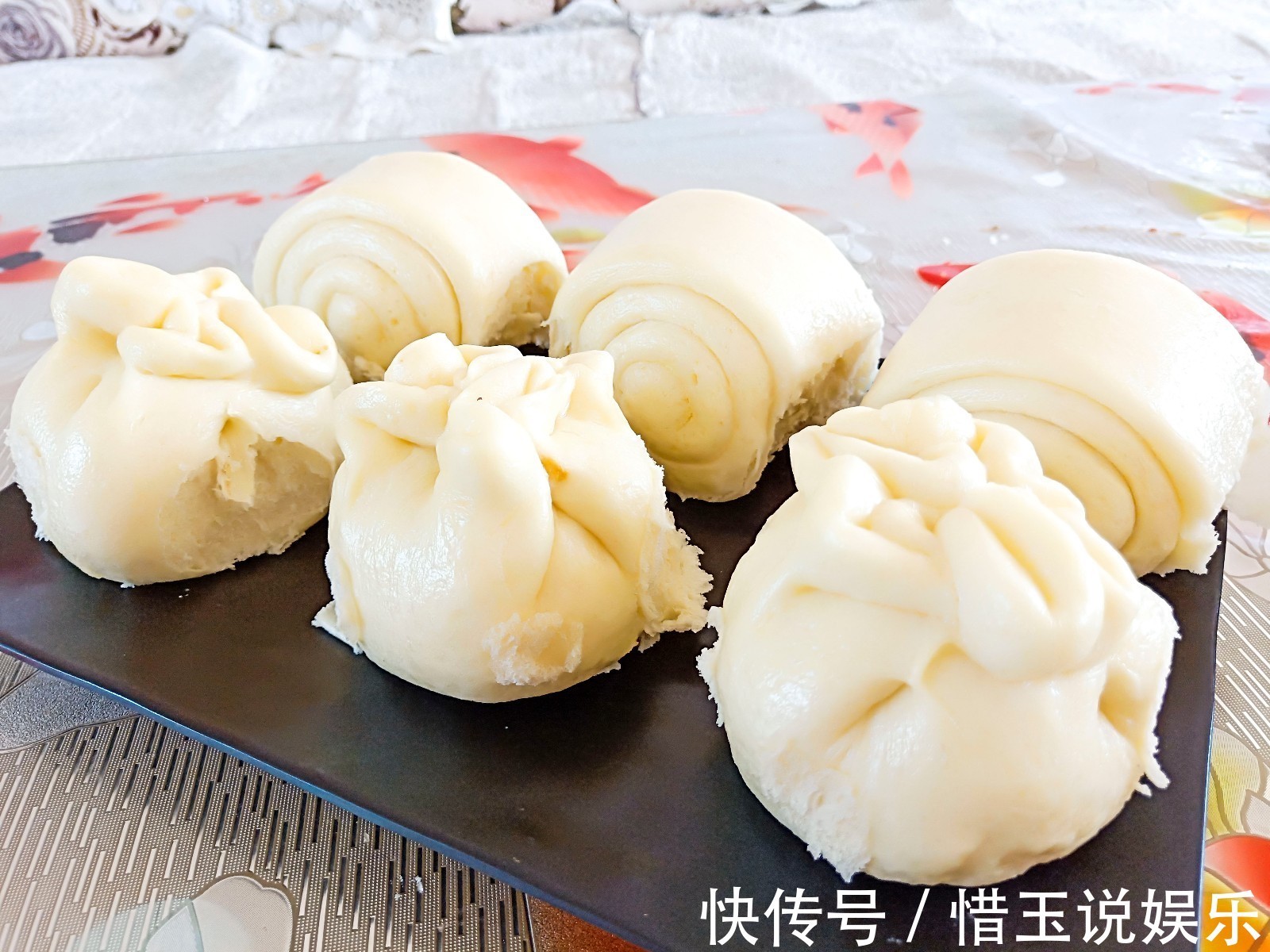 馒头不再出去买了，铁蛋儿教你简单做法，个个蓬松宣软又好吃