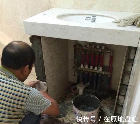 洗手台|泥匠老爸硬要给我做砖砌洗手台，成本仅500元，邻居都来拜师了！