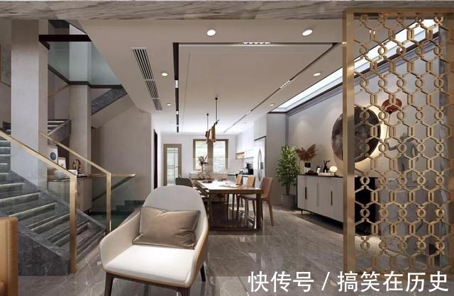 现代|500平米现代别墅装修案例,时尚精致都市简约空间!