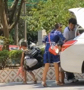 |搞笑GIF：娶到这样的新娘 以后的日子肯定不会无聊