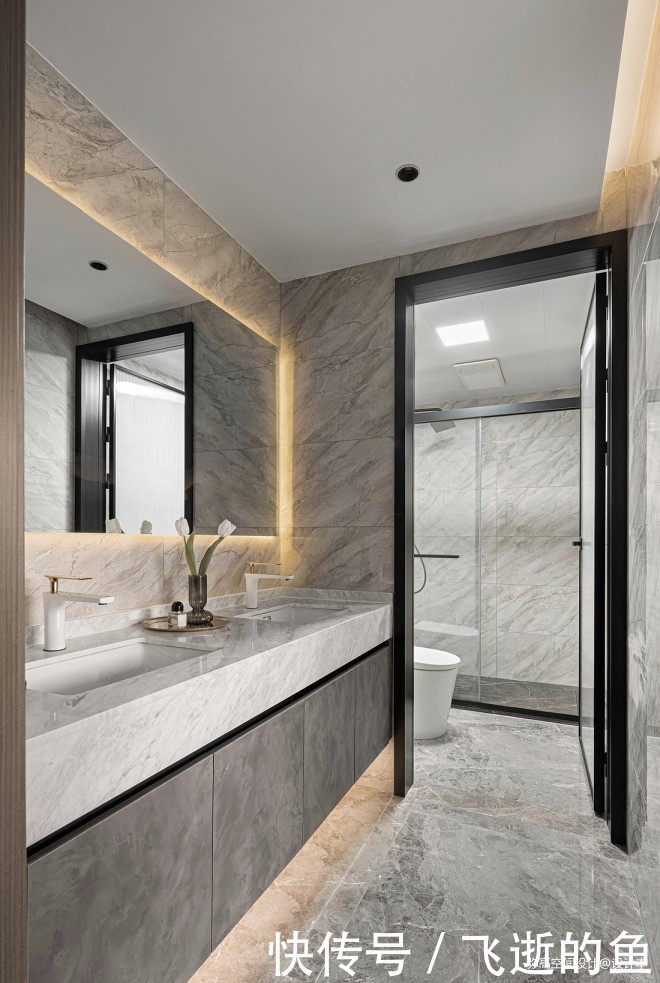 衣帽间|愈归|轻奢淡雅的家,让设计回归生活