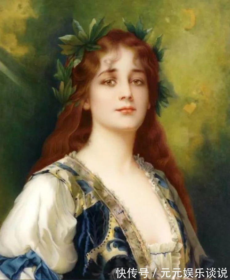 德国$德国画家康拉德笔下 细腻的年轻漂亮女子,真心的美!