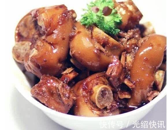猪蹄|美食推荐腐竹焖牛腩，红烧牛筋，甜酸猪蹄，香辣番茄鱼片的做法