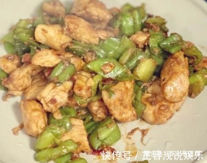 芦笋炒鸡丁|清爽不油腻养眼养胃,补充蛋白质和维生素,孩子常吃身体好