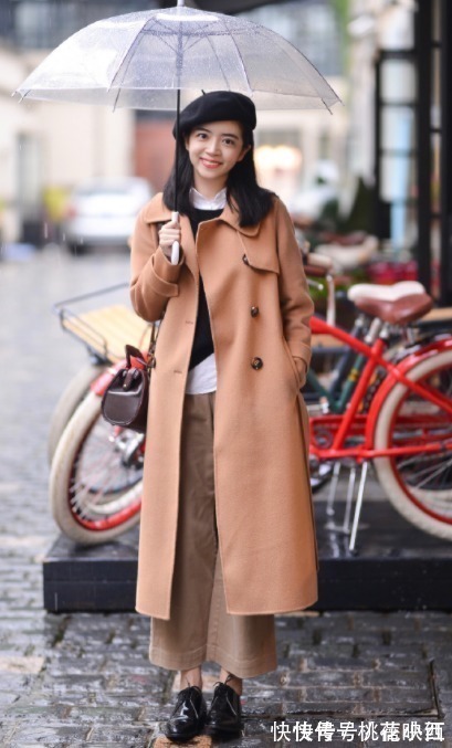 大长腿 秋冬还是穿“大衣”最高级,搭配毛衣、牛仔裤、半身裙时髦又气质