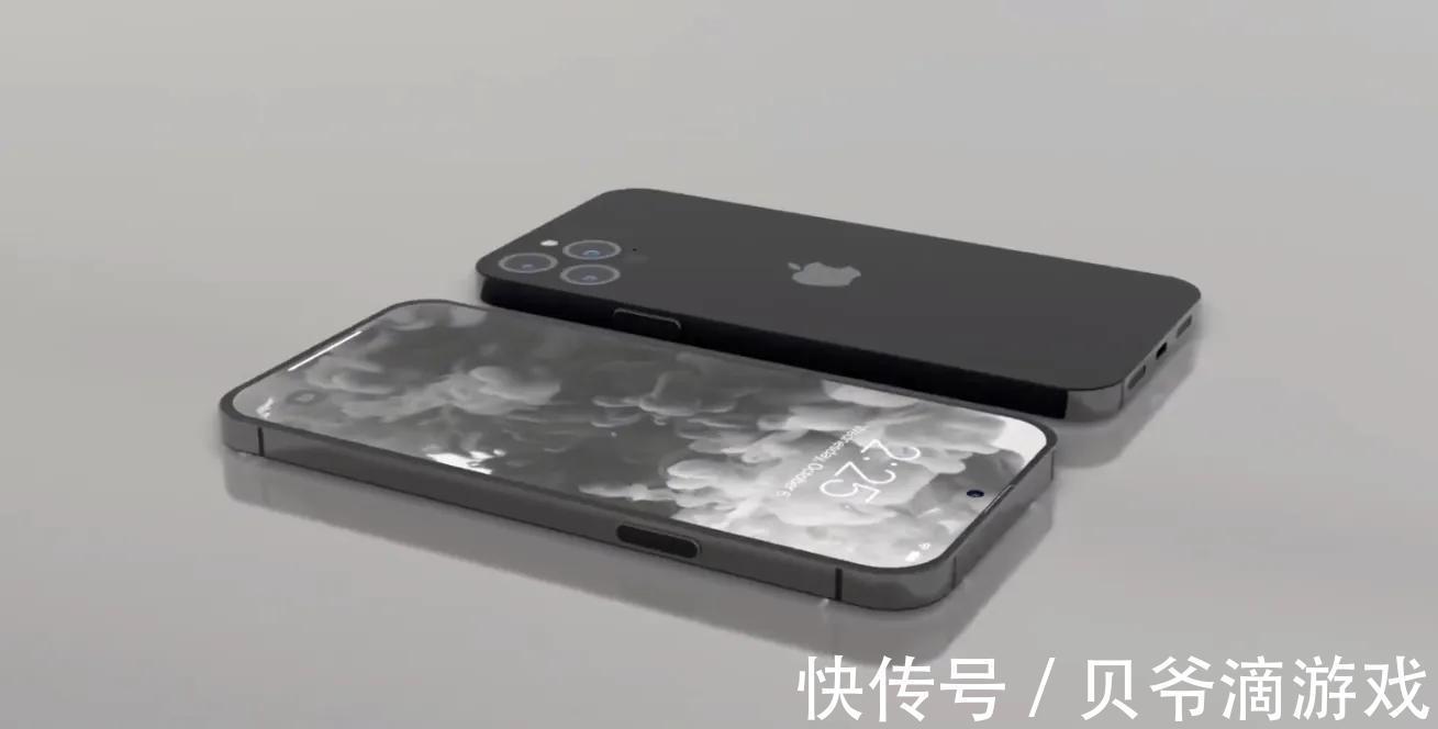 概念图|iPhone14Pro概念图，超级零下巴+苹果A16