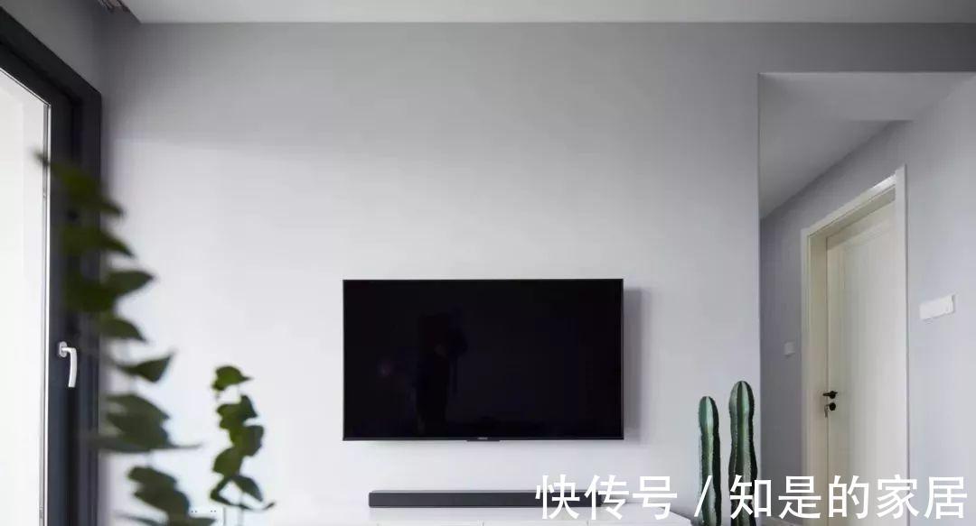 客餐厅|90后小夫妻的88平北欧风婚房，只刷大白墙入住，没想到这么漂亮！
