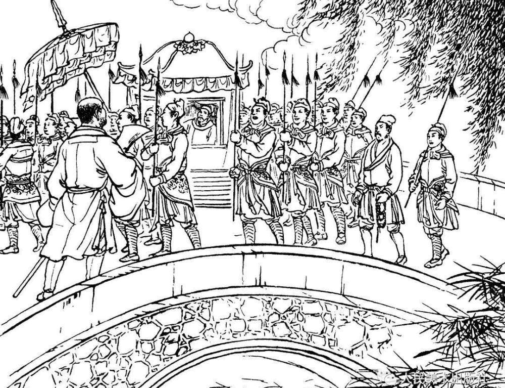 史进|他被活捉没挨打还吃好喝好只因说47字,强于武松鲁智深史进李逵