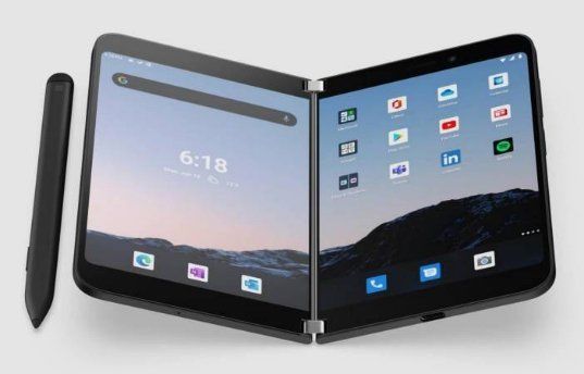 折叠屏|微软Surface Duo 2或将于十月发布 延续双屏设计