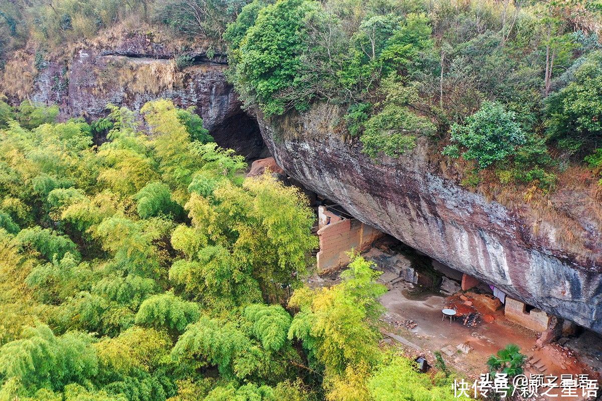 宁波山顶洞人遗址，原始秘境，仍有人居住