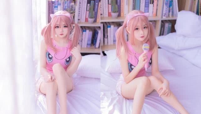 小可愛|真人出鏡的擬人化，小可愛“胖丁”大變美少女，膚白貌美還卡哇伊