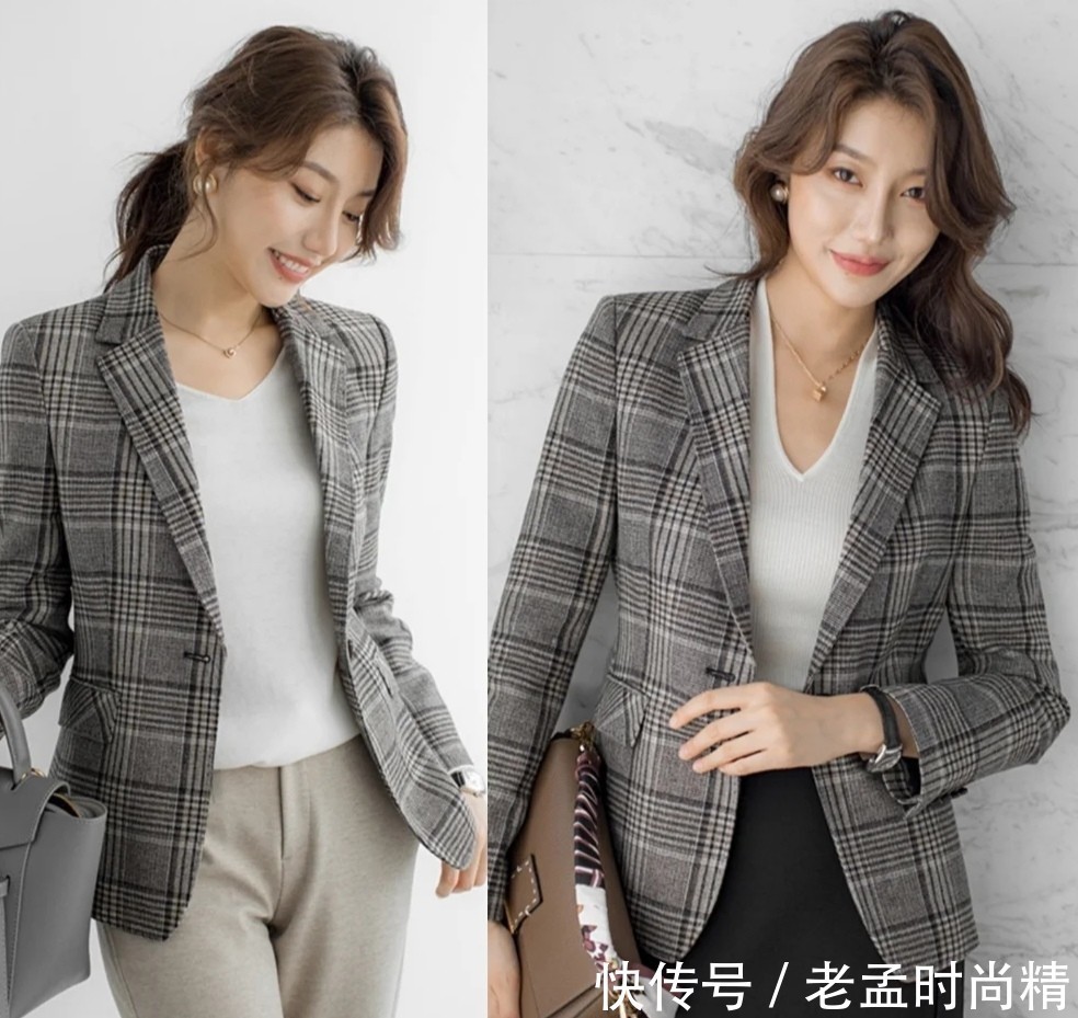 西装|聪明女人穿西装时,记住这3个穿衣原则!