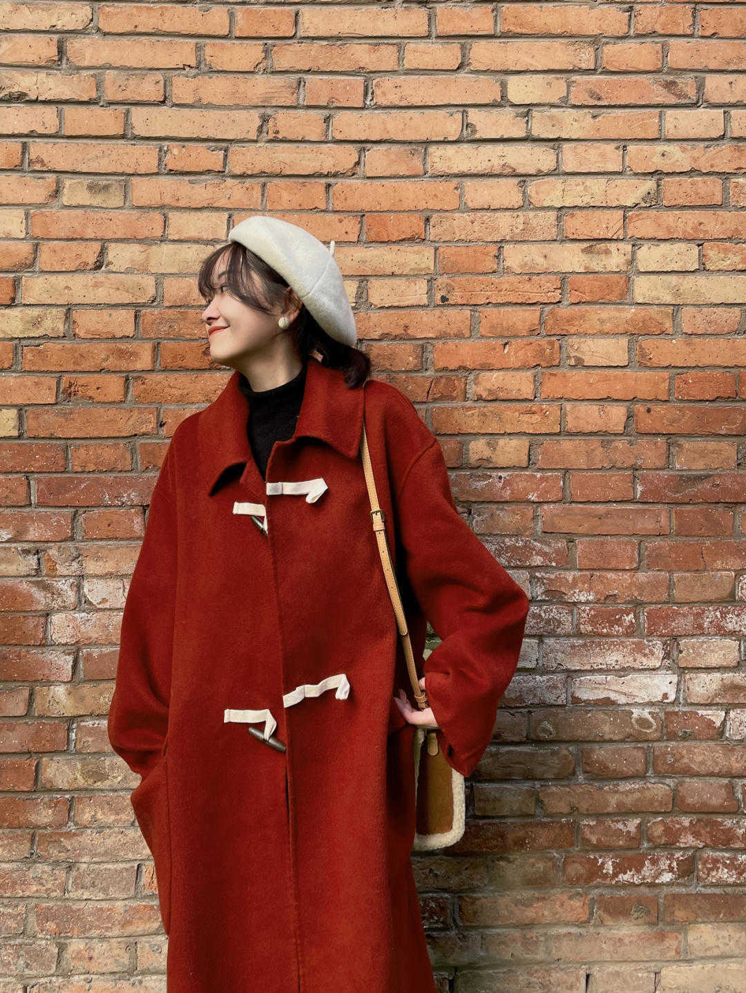 穿搭 这些才是红色大衣的正确搭法,经典稳重又有气场,让你美出新高度