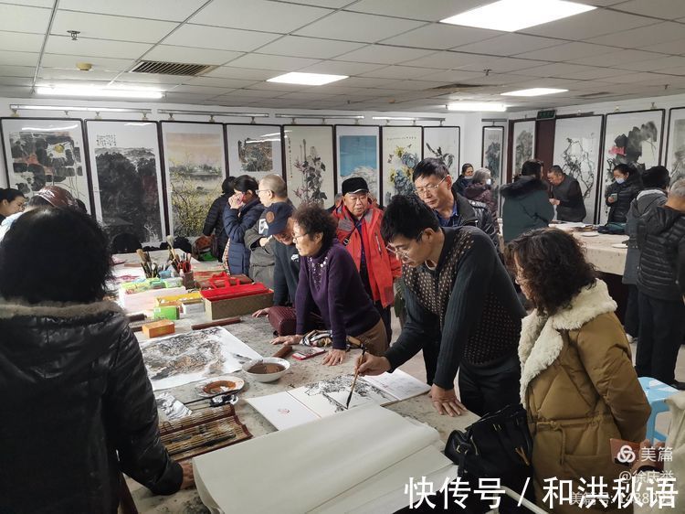 交流展!"翰墨留韵一8省市国画名家天津交流展"开幕