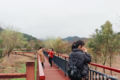 两条溪水汇成的湿地，周边都是优美的风景，再过一个月就是最美时