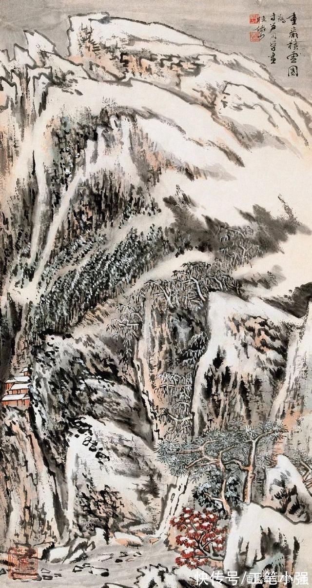 山水&使动者益动,静者益静。陆俨少山水作品欣赏