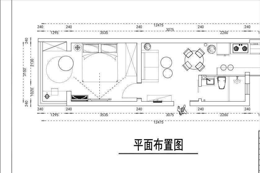 房屋|48平的小空间,该有的都有,功能齐全又美观,好适合单身的女生