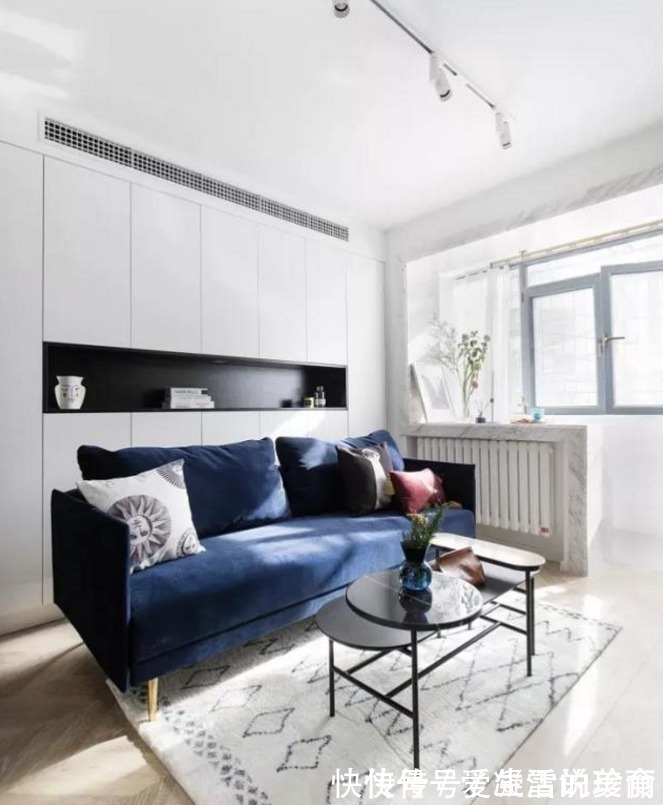 卡座|客厅面积小空间难利用参考这3套经典案例,打造高效多功能客厅