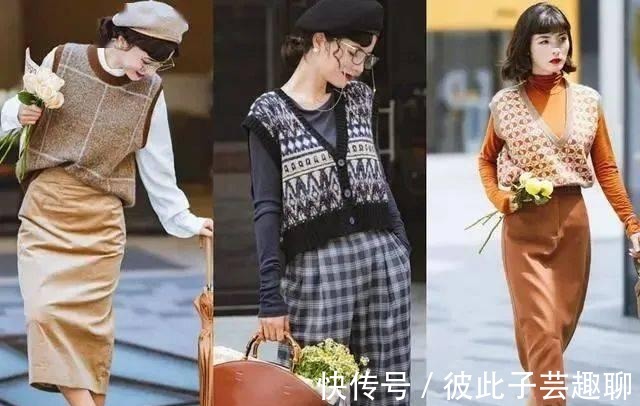 针织衫|立秋后早晚凉,40+女人这样穿针织衫,保暖修身显气质