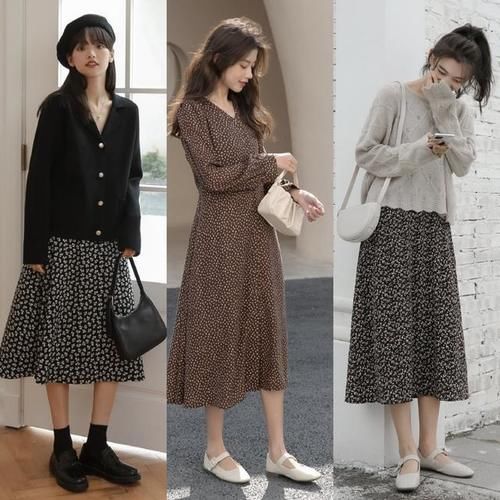 单品|秋天就爱“淑女风”穿搭，可温柔可气质，约会、出游都能穿