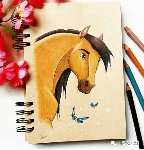  美女|一匹马画了16年！美女学渣逆袭成功，坚持下来很酷！