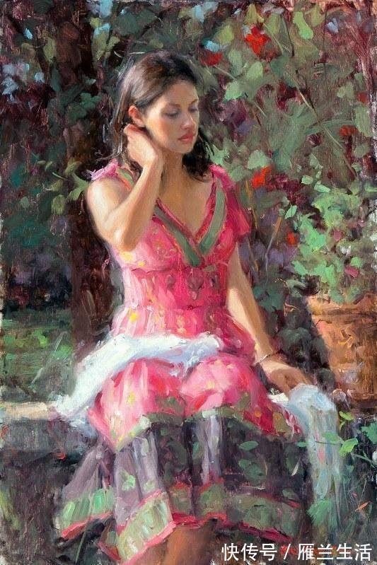 油画作品&美国艺术家的人体油画,技巧娴熟,细腻逼真