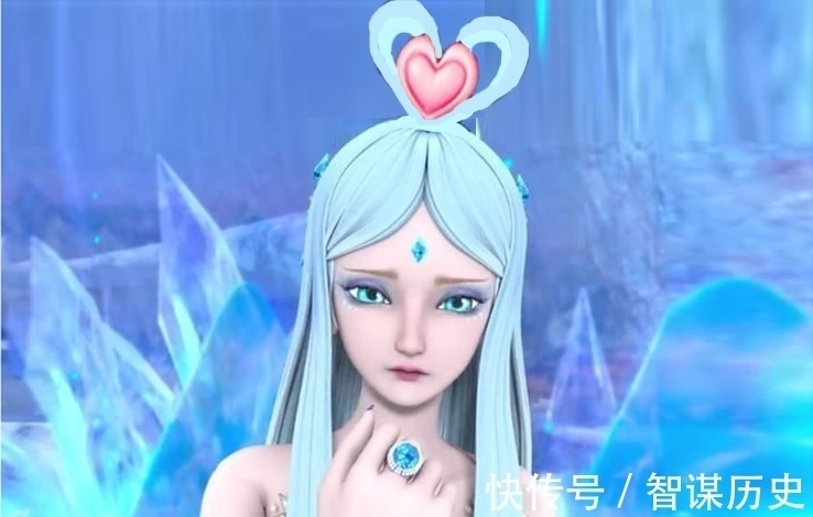 孔雀|叶罗丽:公主换上王默的爱心发型,冰公主很怕羞,孔雀比王默漂亮