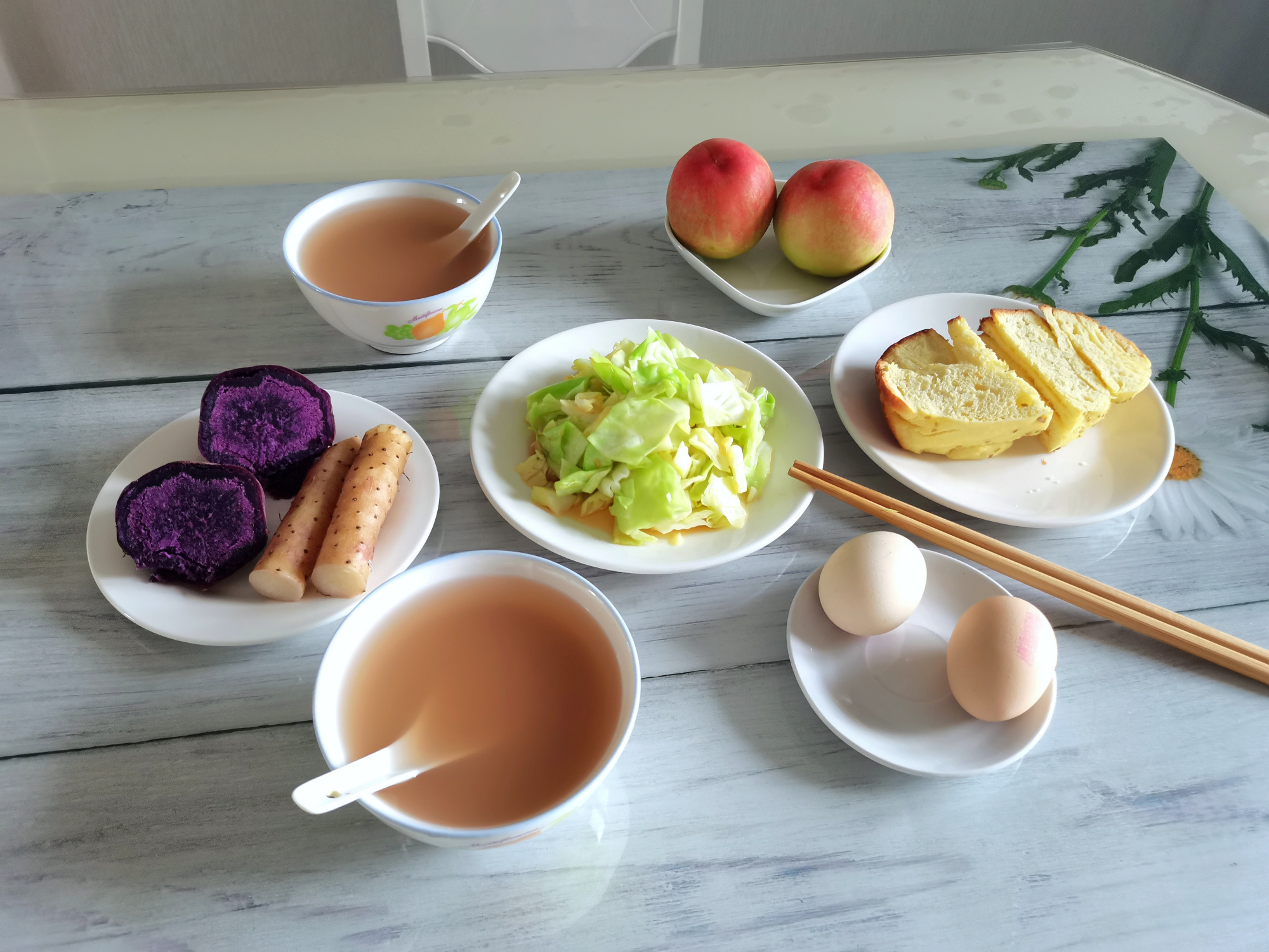 晒我家5天清凉早餐,三伏天这样吃早餐,不热舒服