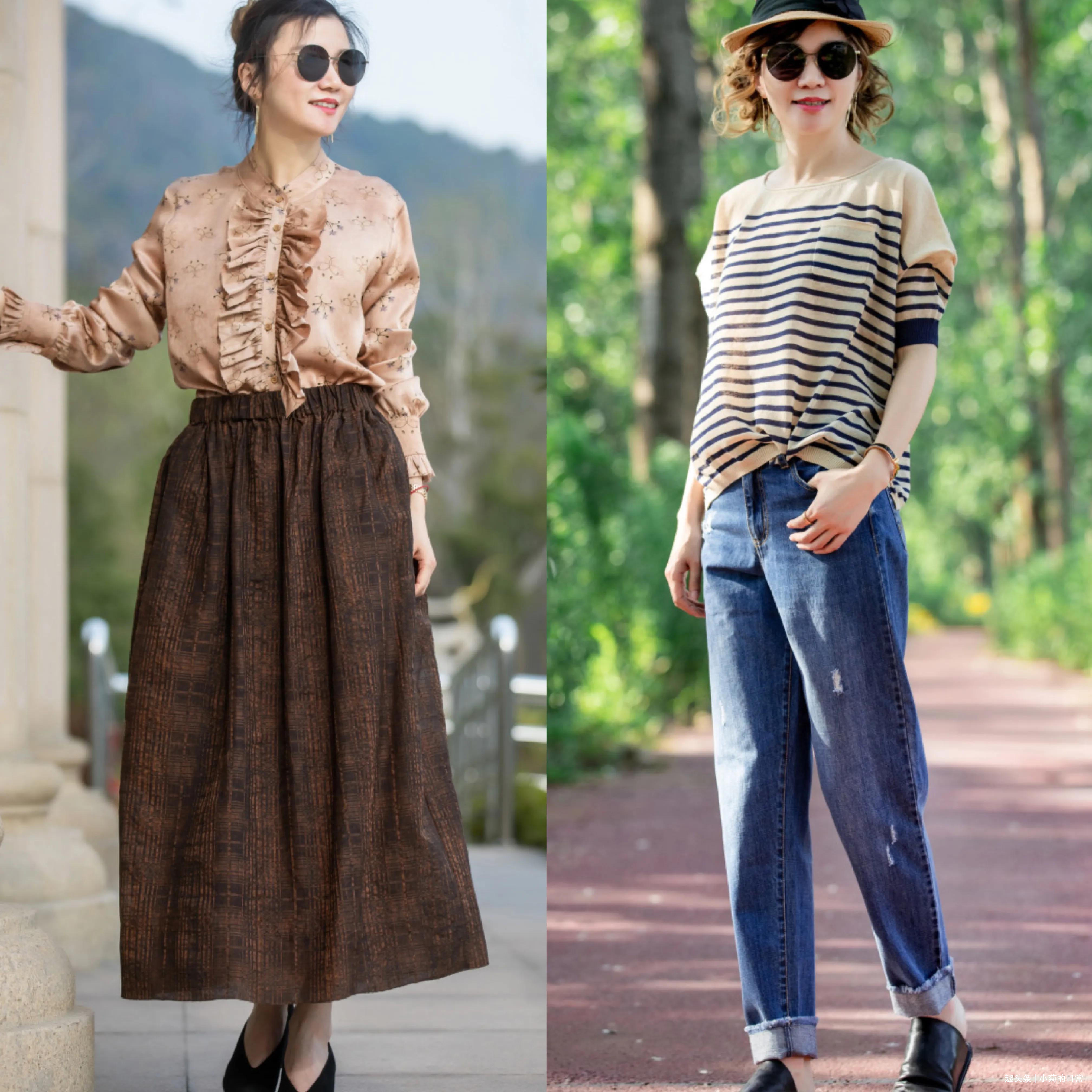 外出|中秋外出,聪明女人这几套足够,又美又显嫩,谁穿都好好看