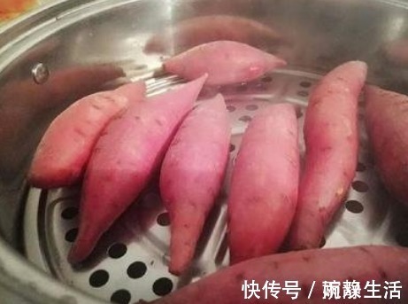 香甜|蒸红薯别直接上锅蒸！简单两步轻松蒸好，红薯香甜软糯，好吃！