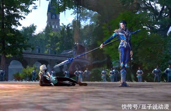 斗罗：61级对战66级，风笑天被唐三打趴下，打不过就选择加入