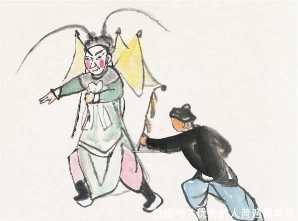 西游记|他画的《西游记》看似小学生所作,但价值千万,连郭沫若都赞