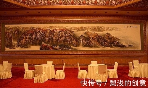 傅抱石$人民大会堂挂的几幅经典画作,都是哪些画家所画,如今值多少钱?