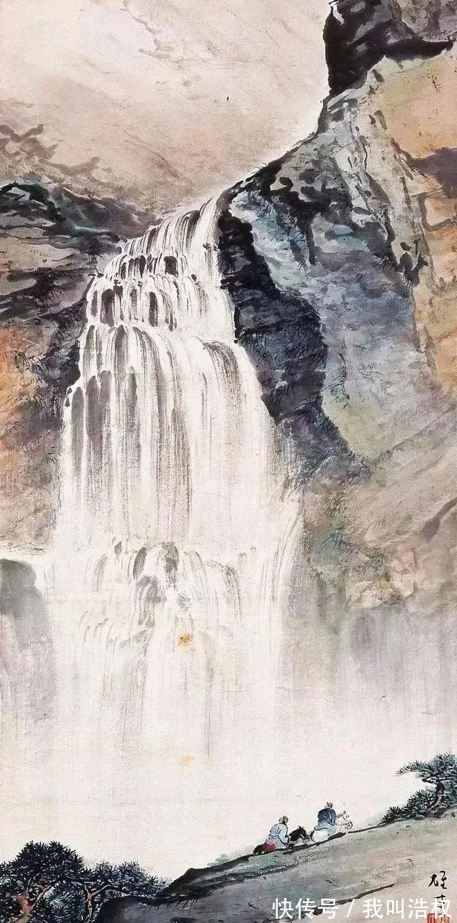 岭南派#三个特点|黎雄才山水画精选