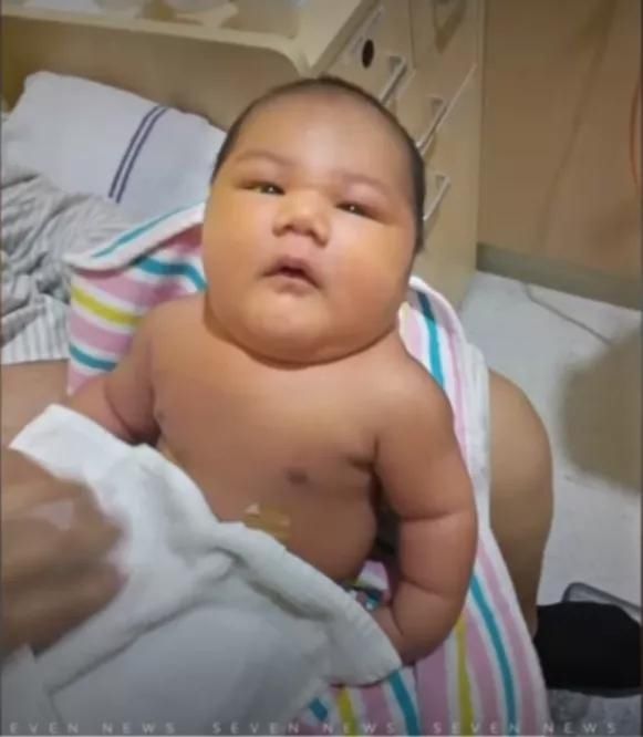 澳孕妇生下全澳最重“巨婴宝宝”！出生就重达11.4 斤