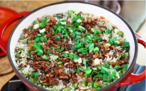 相传妈祖最爱吃的紫菜焖饭,赶紧学起来,一碗不到10元