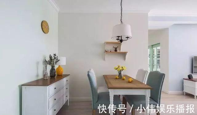三居|116平简美风三居，淡雅清新的色彩，让人看着就舒服