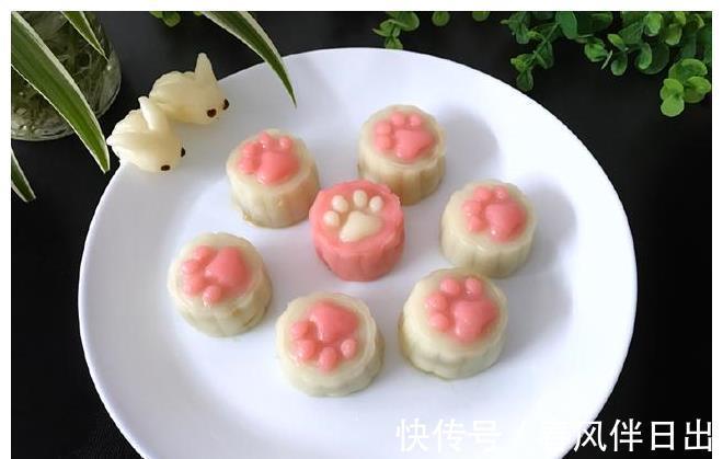 糯米粉|月饼新做法,不用烤箱,不用面粉,软糯Q弹,好吃不胖零失败