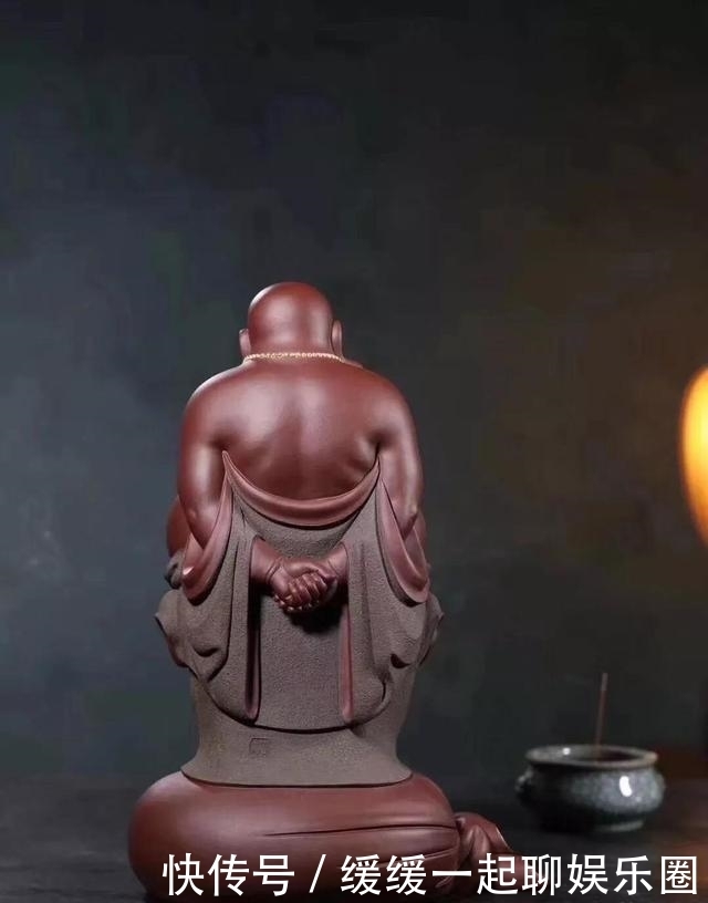 粉浆|有容乃大泥料:原矿紫泥粉浆尺寸:长27宽18高39 手工制作