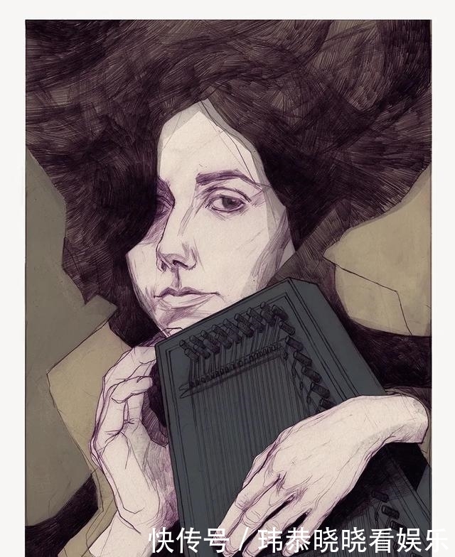 板绘|德国插画师Thomke Meyer:线条与色彩