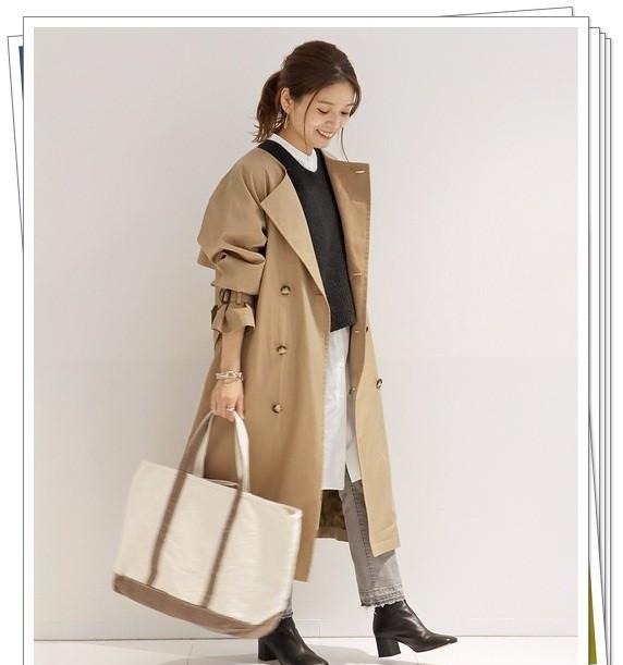 风衣 2021年风衣怎么穿才更时髦18种日系流行穿搭案例分享!