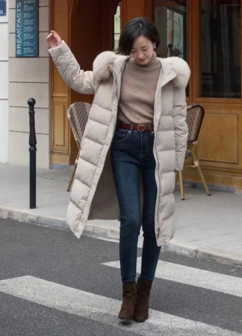 毛毛领 都说羽绒服很土,为什么她们能穿出高级感?答案在这