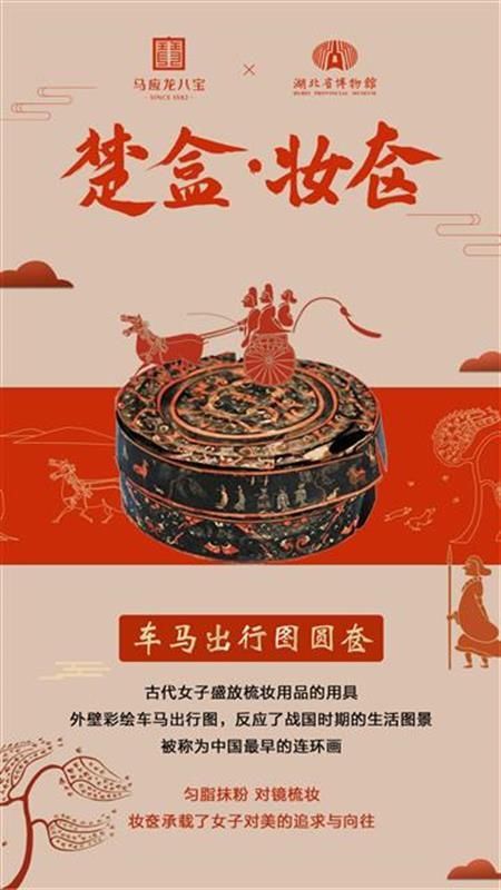 湖北省博物馆|湖北省博物馆文创上新啦！这款“战国风”化妆盒，你爱了吗