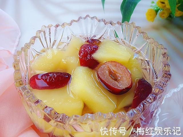 苹果|红枣煮苹果，冬天最该常吃的糖水，一周吃几次，肠胃舒服手脚暖