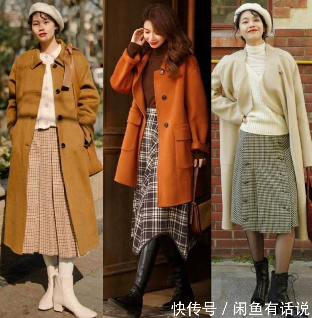 穿搭|女人到了35岁,冬天穿大衣配靴子显优雅,“腿露一截”更有味道