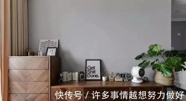 浅灰色|89平简约三室,老公坚持一进门设隔断,多出一个独立玄关