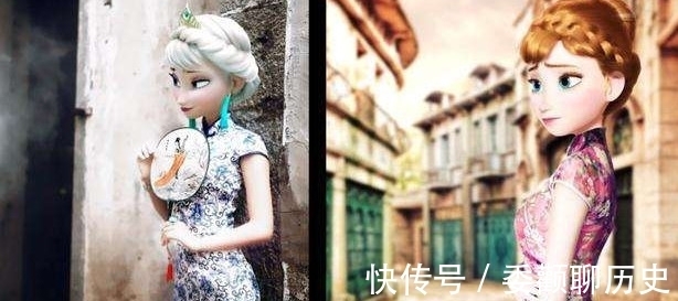 石榴裙|艾莎最全造型,女仆装不是最美,败在了最后一个的石榴裙下!