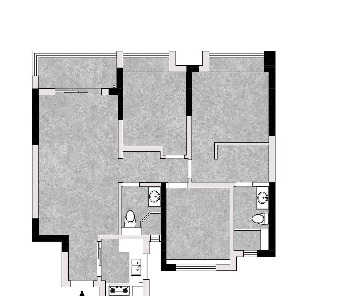改造|11万改造的105㎡精装房,简装为主,贵在细节,满足三代同堂所需