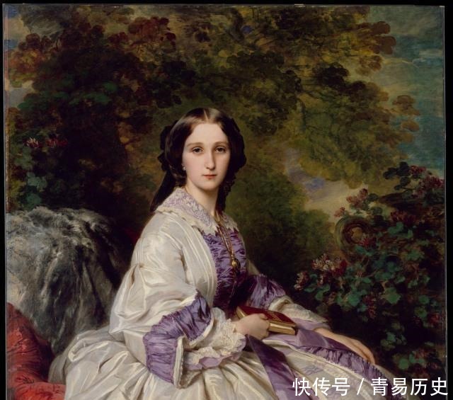 画家|德国宫廷画家,弗朗兹·克萨韦尔·温特哈尔特,人物油画作品欣赏