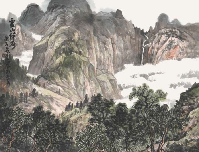 扶贫|100余幅中国画在这里被踊跃认购,所得均用于扶贫